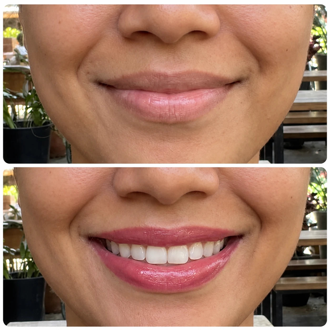 Woman holding areliaa+ Signature Lipstick