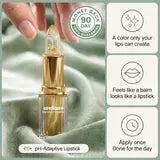 areliaa+ Signature Lipstick with pH-adaptive formula and gold detail