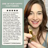Customer story about areliaa+ lipstick